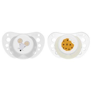 Пустушка Chicco PhysioForma Air, силікон, 16-36 міс., 2 шт. (75035.44)
