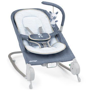 Шезлонг Ingenuity Parker-Chambray з технологією Happy Belly