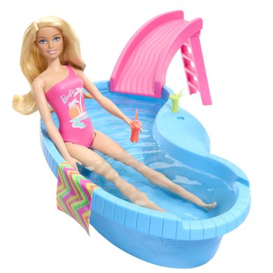 Ігровий набір Barbie Розваги біля басейну (HRJ74)