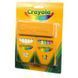 Набір для творчості Crayola Крейда білі і кольорові з губкою (98268)