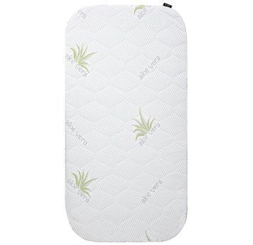 Матрац Bair Oval Aloe Vera 120x60x12 білий (OKPK-120)