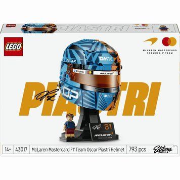 Конструктор Lego Editions McLaren Mastercard F1 Team Oscar Piastri Helmet (43017)