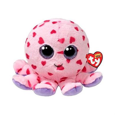 Дитяча іграшка м’яконабивна TY Beanie Boos Восьминіг Bubbles 15 см (37342)