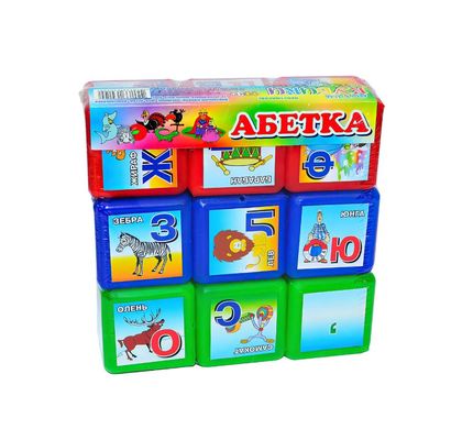 Набор детский "Азбука" 9 шт M-Toys (06041)