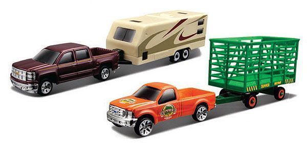 Игровой набор FM Heartland Haulers машинка + прицеп Maisto 12328