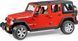 Іграшка - джип Wrangler Unlimited Rubicon, М1: 16 Bruder 02525 Червоний