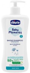 Шампунь для тіла та волосся Chicco Baby Moments Без сліз 750 мл (10592.00)