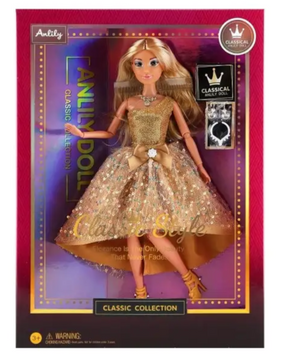 Кукла Anlily gold dress, серия classic (616521)
