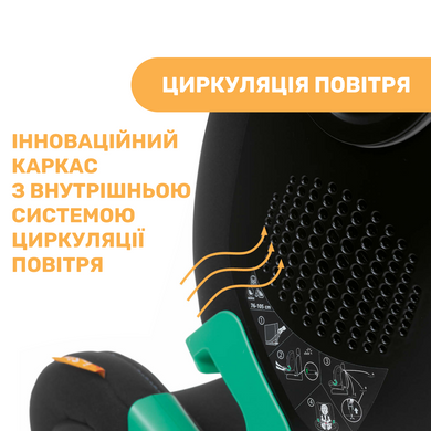 Автокресло Chicco MySeat i-Size Air, группа 1/2/3