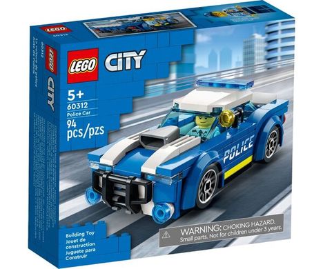 Конструктор LEGO City Поліцейський автомобіль (60312)