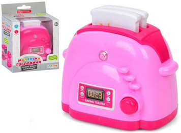 Тостер механічний 2 кольори Limo Toy (YH102W)