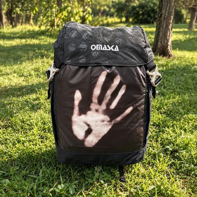 Рюкзак Omaska Holi Splash з термоефектом чорний (25142B)