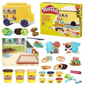 Набор для творчества Hasbro с массой для лепки Hasbro Play-Doh Школьные приключения (F9140)