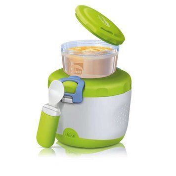Набір термостійких контейнерів System Easy Meal для їжі Chicco (07659.00.00)