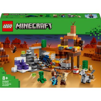 Конструктор LEGO Minecraft Оставленная шахта в бесплодных землях (21263)