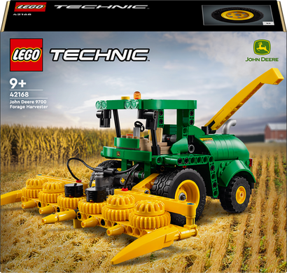 Конструктор LEGO Technic Кормозбиральний комбайн John Deere 9700 559 дет. (42168)