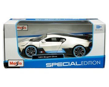 Машинка іграшкова Maisto "Bugatti Divo", масштаб 1:24 (31526)