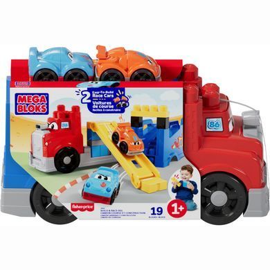 Конструктор Mega Bloks Автовоз с машинками (JFR29)