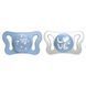 Пустушка Chicco PhysioForma Micro, силікон, 0-2 міс., 2 шт.