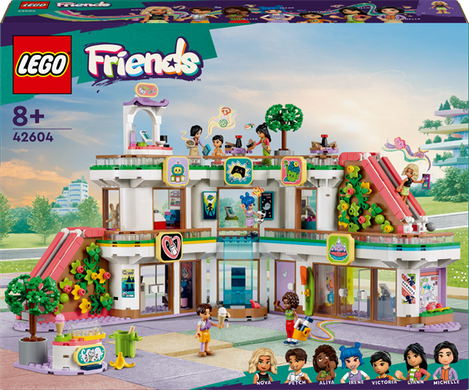 Конструктор LEGO Friends Торговельний центр у Хартлейк-Сіті 1237 дет. (42604)