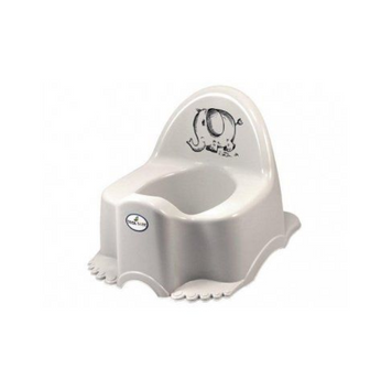 Горшок детский Tega Baby ЕСО Слоник с музыкой Серый (PO-057-162)