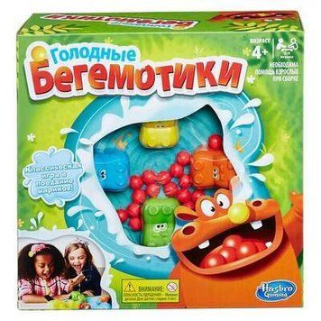 Настольная игра Hasbro Games Голодные бегемотики (98936)