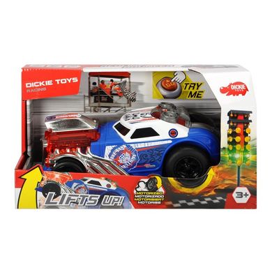 Машинка Dickie Toys Прыжок из пламени рейсинговая с эффектами 25 см (3764007)