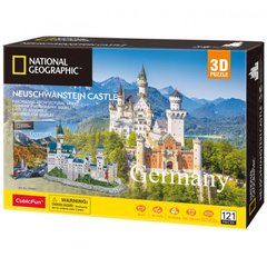 Тривимірна головоломка-конструктор CubicFun National Geographic Замок Нойшванштайн (DS0990h)