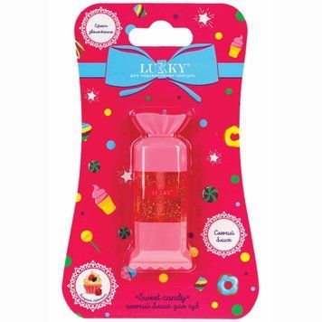Блеск для губ Lukky Sweet candy Коралловый с ягодным ароматом (T25393)