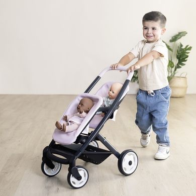 Коляска для двійнят Smoby Maxi-Cosi Рожева перлина (7600253221)