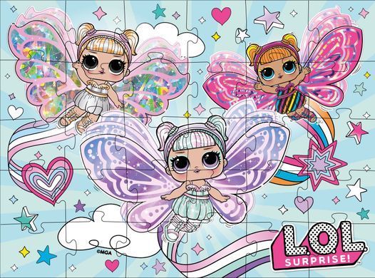 Набір пазлів L.O.L Surprise! Fairies, 30 елементів Ідейка (LP30-002)