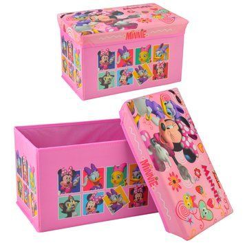 Корзина-ящик для игрушек Minnie Mouse(D-3524)