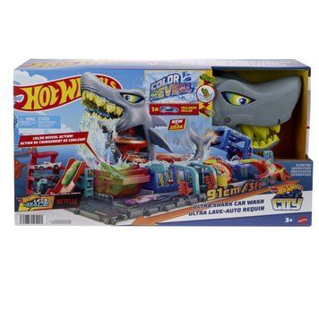 Ігровий набір Hot Wheels City Автомийка Суперакула (HTN82)