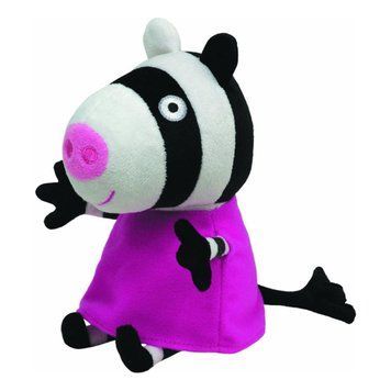 Мягкая игрушка TY Peppa Pig Zoe Zebra 15 см (46174)
