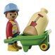 Конструктор Playmobil 1.2.3 Строитель с тачкой (70409)