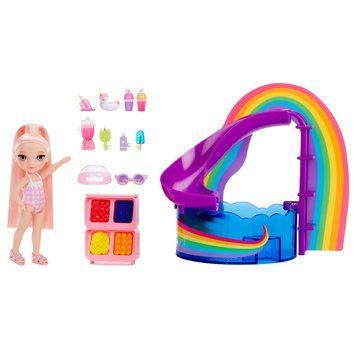 Игровой набор Rainbow High Littles Радужный праздник в бассейне (522249)