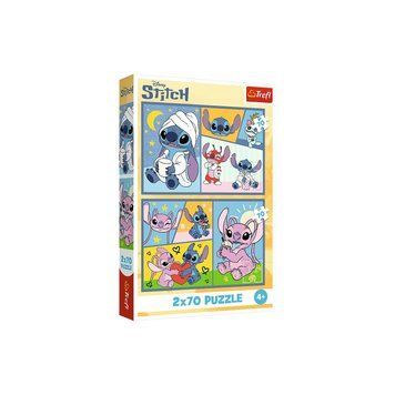 Пазлы Trefl Lilo&Stitch Со Стичом не скучно 2x70 (44448)