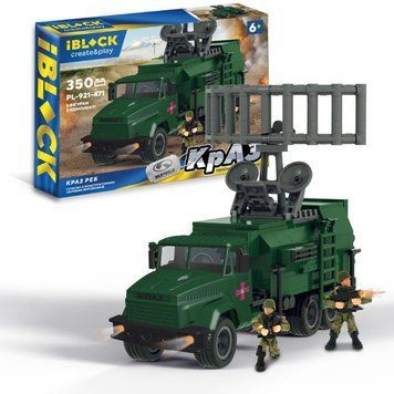 Конструктор IBLOCK Армия КрАЗ РЭБ (PL-921-471)