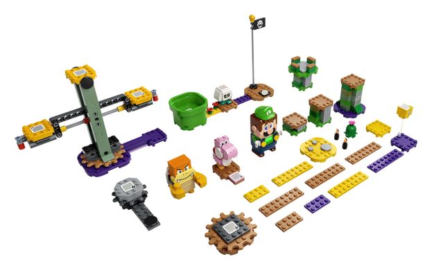 LEGO Super Mario Конструктор (71387) Приключения с Луиджи. стартовый набор
