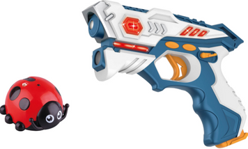 Пистолет лазерный Canhui Toys Laser Gun CSTAR-23 с жуком (BB8823B)