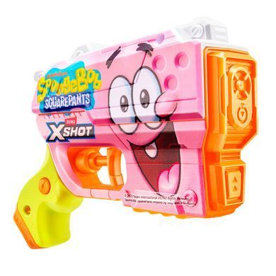 Водний бластер X-Shot Fast Fill Губка Боб рожевий (118199B)