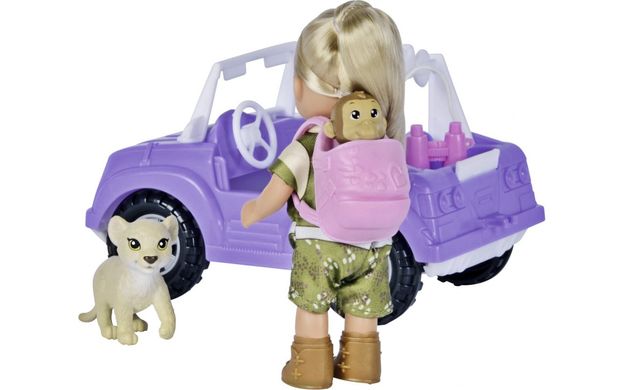 Набор Simba Кукла Эви Сафари с авто и аксессуаром. (573 3648)