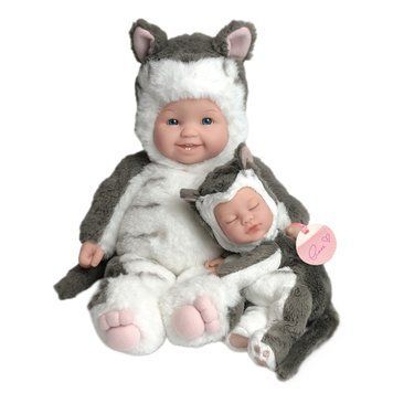 Игровой набор Anne Geddes Маленькие сестры Котята 38 см и 23 см (575706)