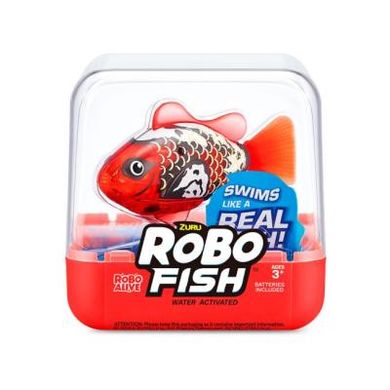 Інтерактивна іграшка Robo Alive Роборибка червона (7191-1)