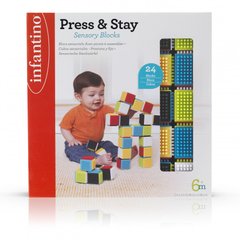 Развивающий набор Infantino Текстурные кубики (316051I)
