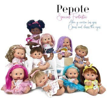 Пупс NINES d`Onil PEPOTE SPECIAL FUNTASTIC 26 см в ассорт. (0424)