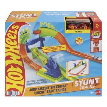 Трек Hot Wheels Stunt tracks Чемпіон стрибків (JHK74)