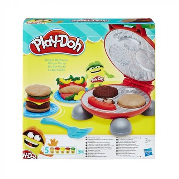 Набір для творчості з пластиліном Бургер гриль Play-Doh (B5521)