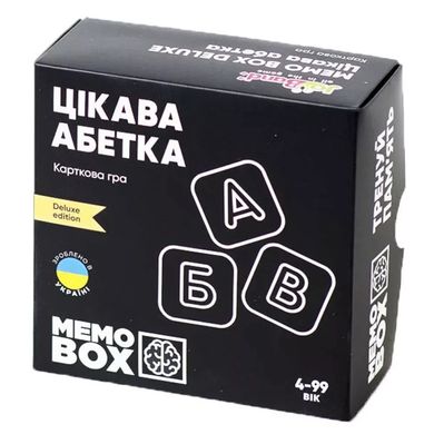 Настольная игра MemoBox Delux "Интересная азбука", JoyBand (MBD103)