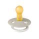 Соска пустушка BIBS Pacifier Colour Latex Size 2 Sand GLOW (200329)